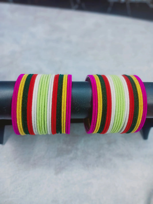 multicolour bangle set LUXE JEWEL